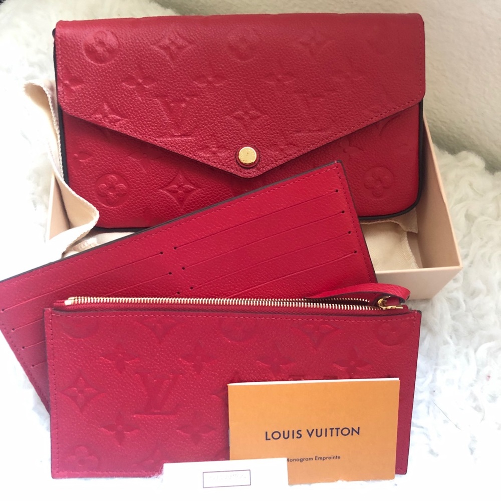 Louis Vuitton empreinte felicie pochette
